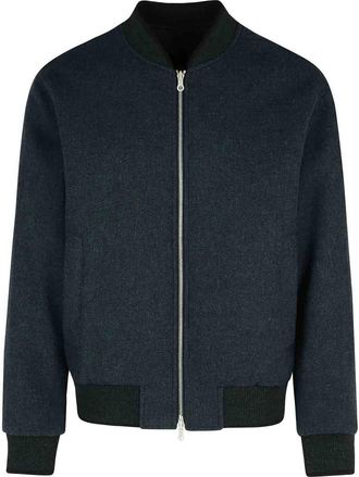 Dries Van Noten Volker Reversible Black Cotton Blend Jacket