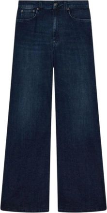 Dondup Jeans Dark Denim - Dames - Loose Fit Jeans - Blauw - W29 - Denim - Jeans