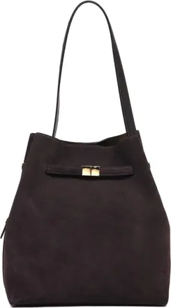 Baldinini Bolso de hombro de ante - Bags - Mujer - Marr&oacute;n - ONE SIZE