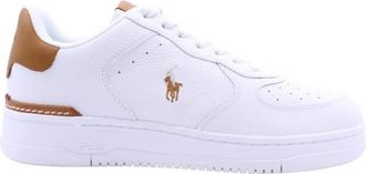 Polo Ralph Lauren Poolvos Sneaker - Heren - Sneakers - Wit - 45 EU - Schoenen