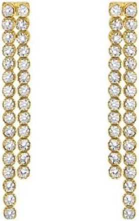Tresorra 14K Yellow & White Gold DiamonOro Cascade Earrings