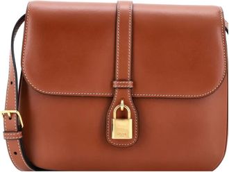 Celine Tabou Bag Smooth Calfskin Medium crossbody bag - Marrone