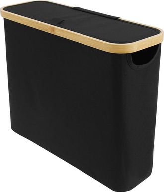 OEM Cesta Para Guardar Ropa Sucia, Organizador Para Caj&oacute;n De Inodoro, Portarrollos De Papel, Cesta Para Guardar Ropa Sucia, Caja De Almacenamiento (negra)