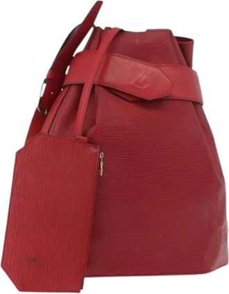 Louis Vuitton Pre-owned Bucket Bags, female, Red, Size: ONE SIZE Pre-owned Vintage Epi Bucket Bag