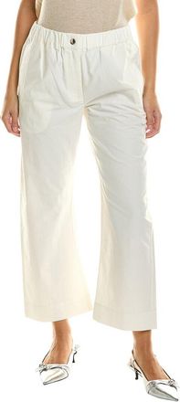 Proenza Schouler White Label Solid Easy Linen-Blend Pant