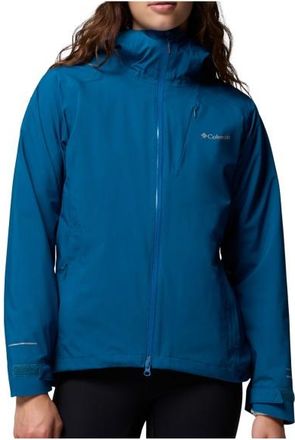 Columbia Trailborne 2.5L Shell Regenjacke f&uuml;r Damen | blau