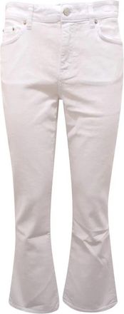 Department Five Witte Wijde Pijp Broek - Dames - Vrijetijds broeken - Wit - W29 - Broeken