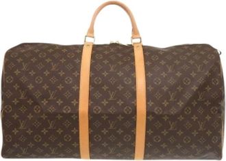 Louis Vuitton Pre-owned Weekend Bags, female, Brown, Size: ONE SIZE Pre-owned Keepall 60