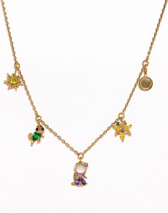 Girls Crew x Disney Tangle Charm Necklace in Gold at Nordstrom