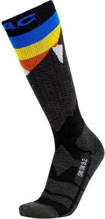 P.A.C. SK 9.2 Merino Extra Warm Skisocken für Damen | schwarz