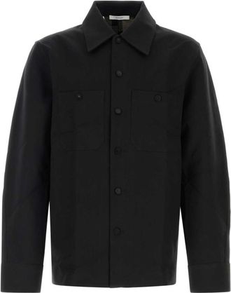 Givenchy Black Regular Solid Shirt