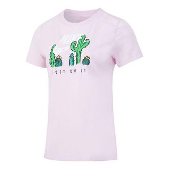 Nike (WMNS) Nike AS W Nike Sportswear Tee SUMMER 1 Regal PINK DJ1914-695