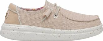 Hey Dude Womens Wendy Rise Stretch Shoe In Dove