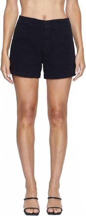 Pistola Denim Marissa Utility Short In Black
