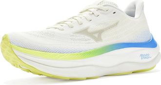Mizuno Wave Sky 9 Womens Running Shoes Snow White/Silver Birch : Womens 10.5 B - Medium, Textile
