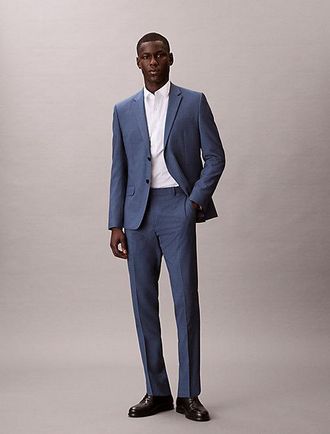 Calvin Klein Houndstooth Slim Trousers