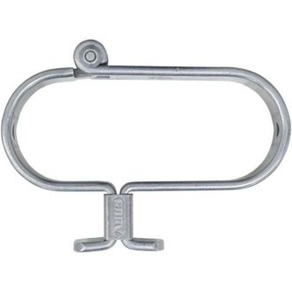 ABUS Portacatenaccio 131/140 GateSec - Protezione recinzioni di cantiere - Acciaio cementato - Anti-corrosione