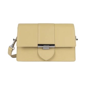 Lancaster Paris Ily Crossbody Tas - Dames - Tassen - Beige - Maat: ONE Size Leer
