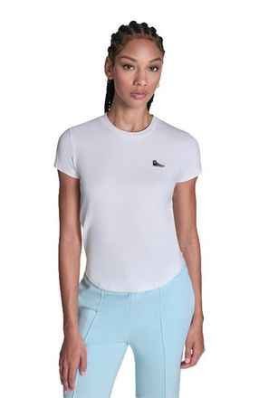 Converse Sneaker Patch T-Shirt in White 10A at Nordstrom, Size X-Large