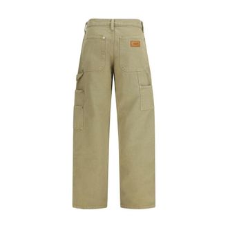 Alexander Wang Womens Bicolor Cotton Cargo Pants
