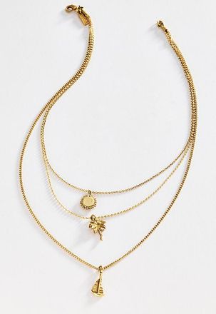 Alemais Calypso Layered Pendant Necklace