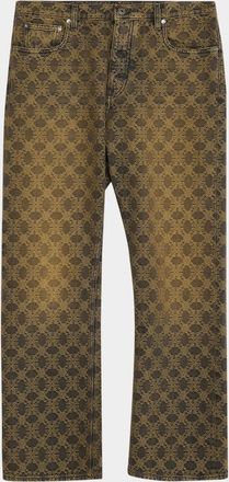 Off-white Arrow Monogram Jacquard Relaxed Jeans