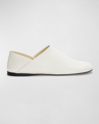 Loewe Toy Leather Slipper Loafers