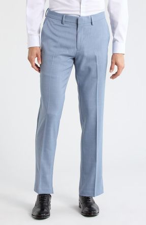 Kenneth Cole Reaction Tonal Plaid Pants in Chambray at Nordstrom Rack, Size 30 - 32