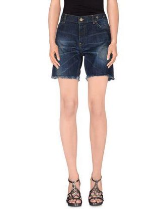 Dondup BOTTOMWEAR - Denim shorts on YOOX.COM