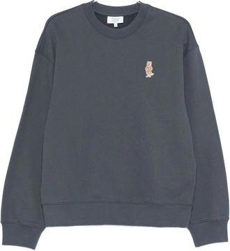 Maison Kitsun&eacute; Sweatshirts - Heren - Sweatshirts - Blauw - S - Hoodies & sweatvesten