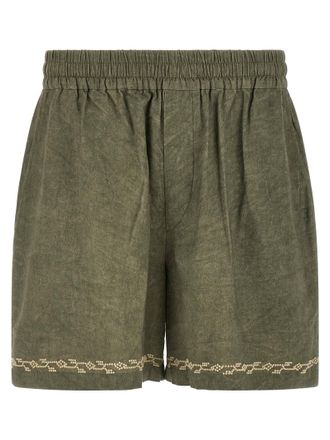Isabel Marant Cotton Bermuda Mens Shorts