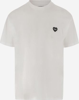 Carhartt Work in Progress White Logo cotton t-shirt