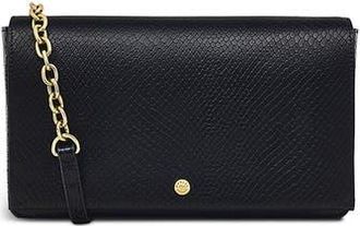 Radley London Columbia Leather Wallet On A Chain in Black at Nordstrom Rack