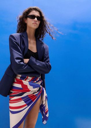 Mango Occhiali da sole montatura acetato nero - Donna - Taglia unica - MANGO