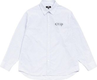 St&uuml;ssy Overhemden, Heren, Veelkleurig, L, Katoen, Boxy Fit Shirt