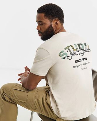 Jack & Jones Jack & Jones Graphic T-Shirt - Navy