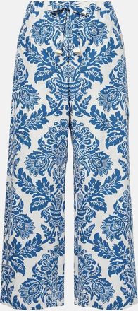 Max Mara Pantaloni a gamba larga Merano in cotone