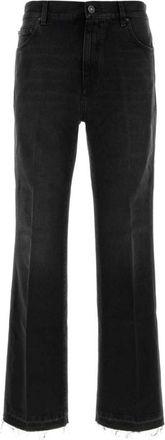Amiri Black Mid Rise Jeans