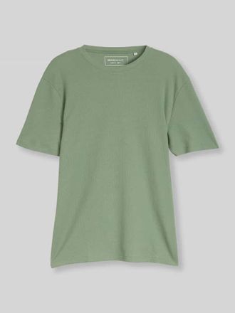Tom Tailor Denim Regular Fit T-Shirt aus Baumwoll-Mix in Mint, Gr&ouml;&szlig;e XXL