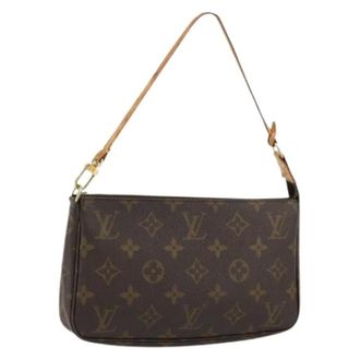 Louis Vuitton Pre-owned Mini Bags, female, Brown, Size: ONE SIZE Pre-owned Pouch