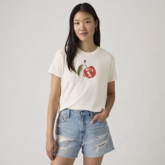 Levi's Graphic Favorite Tee - Womens - XS - White