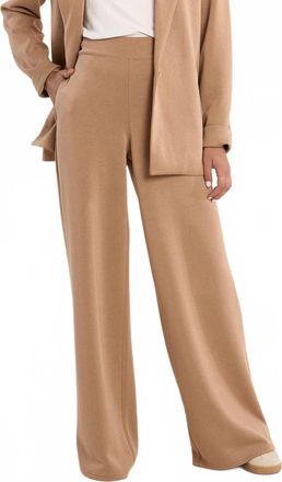 Gabrielle Womens Lightweight Soft Pants In Camel
