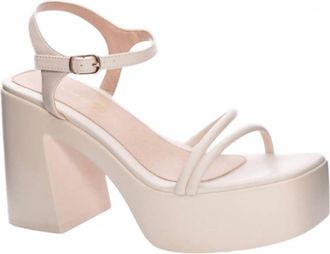 Chinese Laundry Womens Cece Platform Sandals In Beige