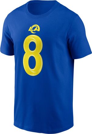 Nike Jared Verse Los Angeles Rams Nike Mens NFL T-Shirt in Blue | N1994EV9XF-PXW