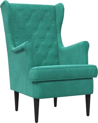vidaXL Sill&oacute;n Tuquesa Terciopelo Vidaxl