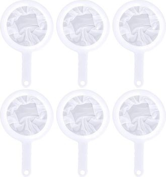 OEM Juego De 6 Coladores Finos De Nailon, Filtro Fino De Pl&aacute;stico De 80 Mallas, Filtro Fino De Nailon Para La Cocina, Colador De Pl&aacute;stico Para Zumos, Lech
