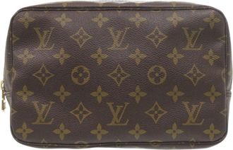 Louis Vuitton Brown Monogram Monogram Pouch (Pre-Owned)