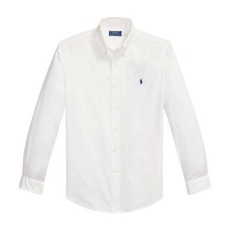 Ralph Lauren Overhemden, Heren, Wit, M, Casual Overhemden