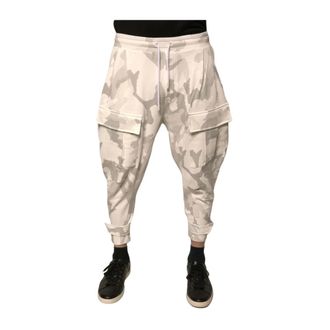 Dolce & Gabbana Heren, Broeken, Wit, Maat: S Katoen