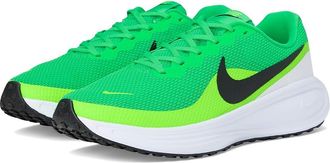 Nike Revolution 8 Mens Shoes Green Shock/Black/Green Strike/White : 10.5 D - Medium, Textile